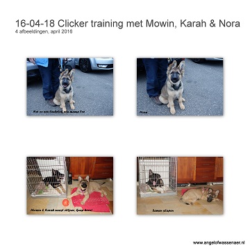 Clickeren met Nora, Mowin en Karah (3 Kindly Angels)